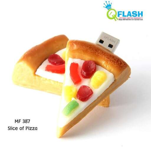 a slice of pizza made from pizza crust