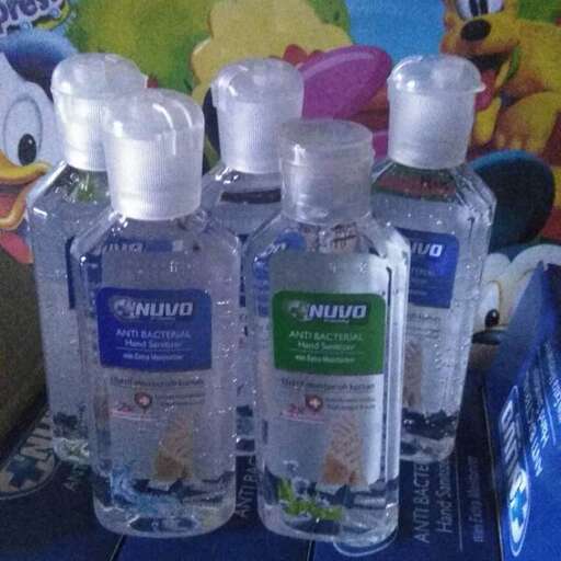 the bottles of vodka that are used to make soaps.