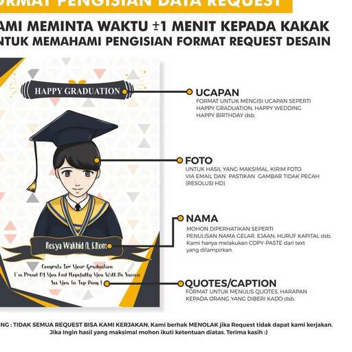 a picture of a student in a graduation cap.