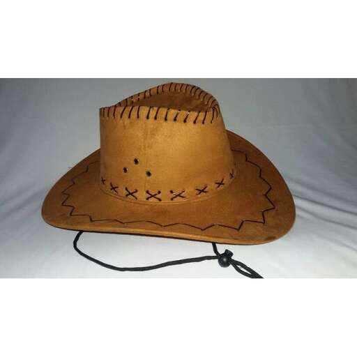 cowboy hat in brown