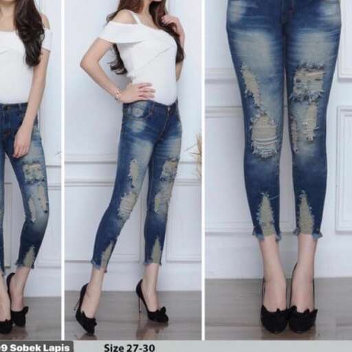 jeans with a white top