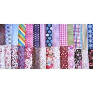 a row of ties with different colors and patterns.