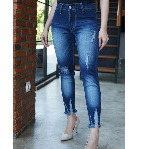 jeans with a high waist