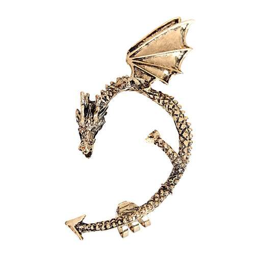 a ring with a dragonfly and a arrow