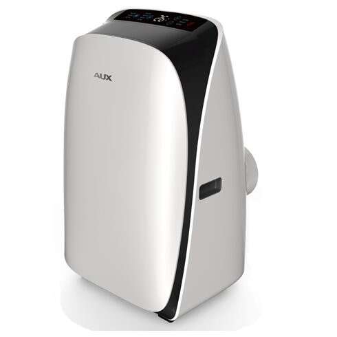 a toaster that is white and black.