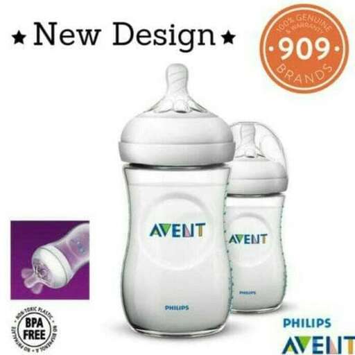 a bottle for baby's diaper.