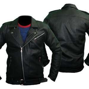 leather jacket in black