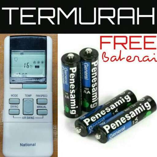 a cell phone that is next to batteries.