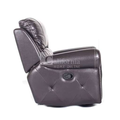 leather armchair on a white background