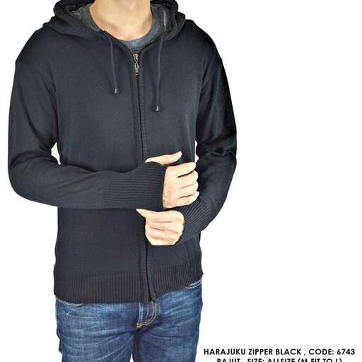 hooded sweatshirt with hoodie and zipper.