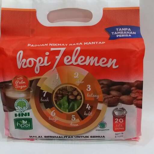 a box of food that is on display.