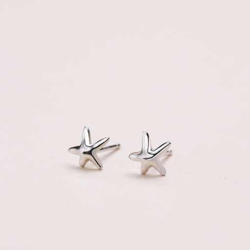 these earrings are available in sterling silver.