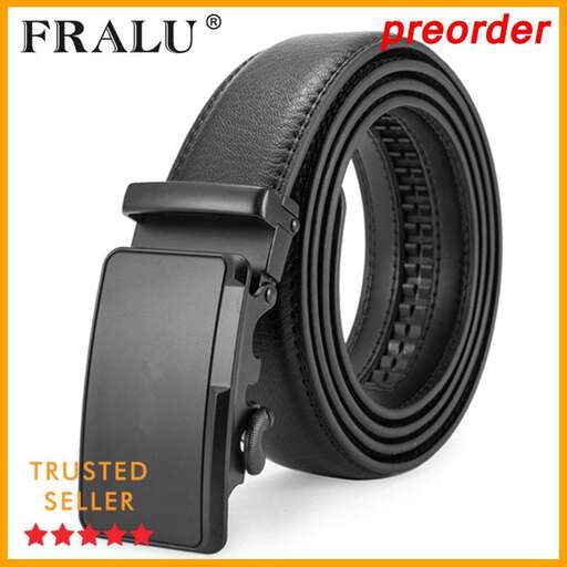 person is a premium quality leather belt with a wide wide strap that is available.