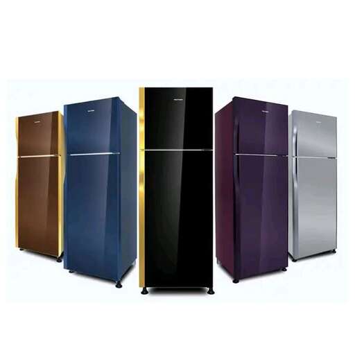 a set of three colorful boxes against a white background.