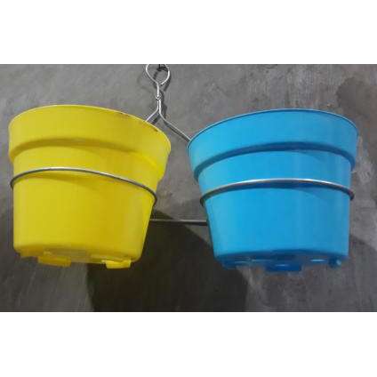 a pair of buckets for sale