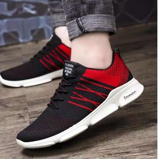 i want these shoes in black and red.