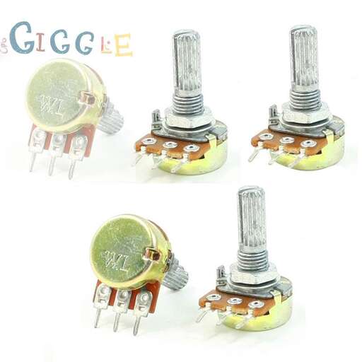 a set of three different types of metal parts.