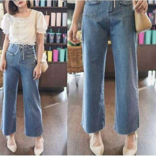 i love the cut of the jeans.