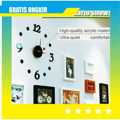 a clock that is on a wall.