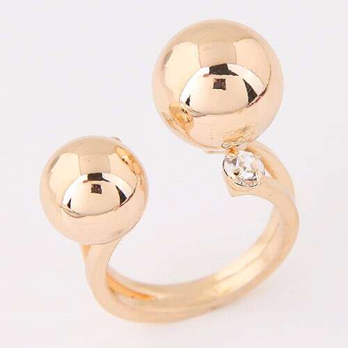 ring with a ring of diamonds