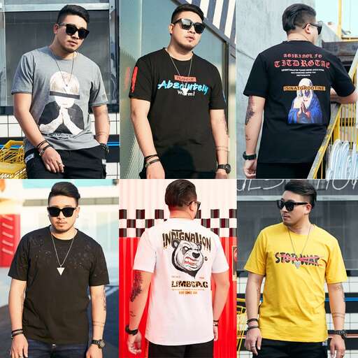the many shirts of person