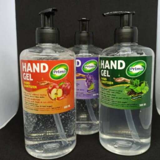 the bottle is a hand - held bottle with a label that says person.