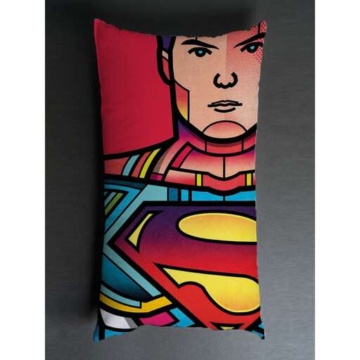 comic book character on a pillow