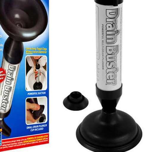 a plastic flashlight with a lid.