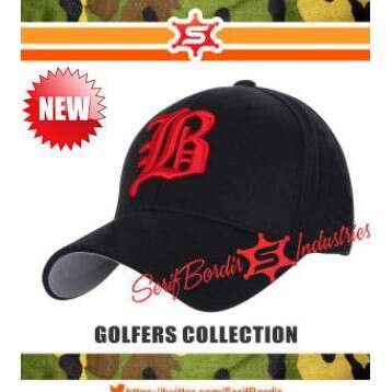 baseball cap with logo on the front