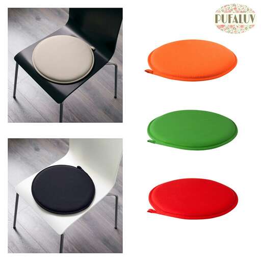 a round coffee table with a round top.