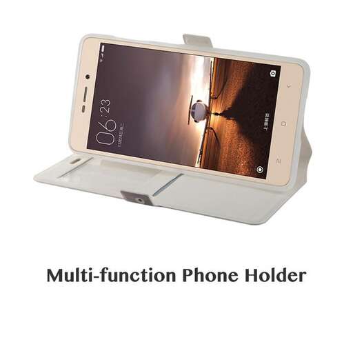 a cell phone with a case attached to it.