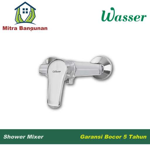 a shower head with a tap