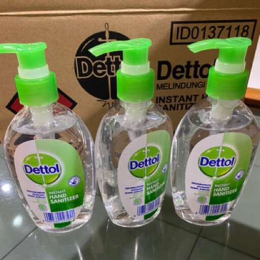 the products that are used to clean up the house.