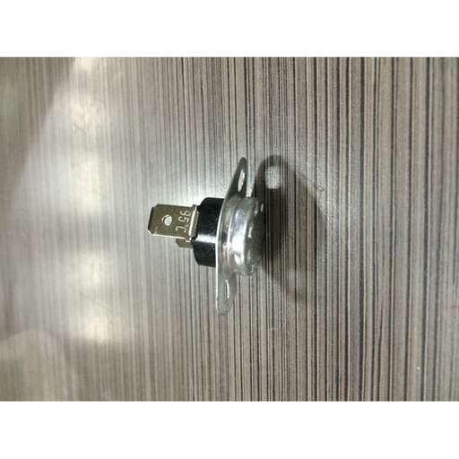 the door handle is made of silver and has a little bit of light coming through it.
