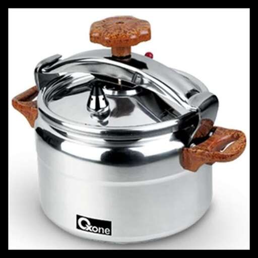 a pot that is made of metal.