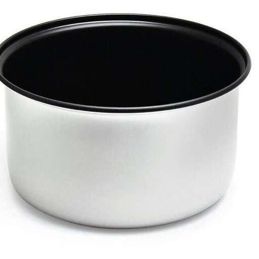 a small bowl is shown on a white surface.