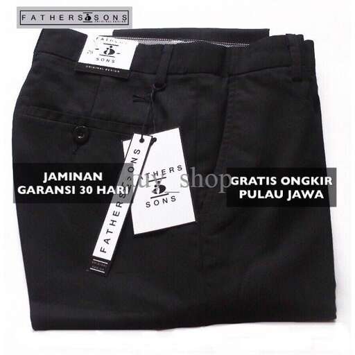 black men's shorts with a label