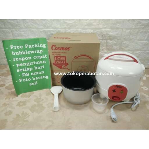 a small box with a red face and a white mixer.