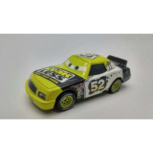 automobile model with a black and yellow body.