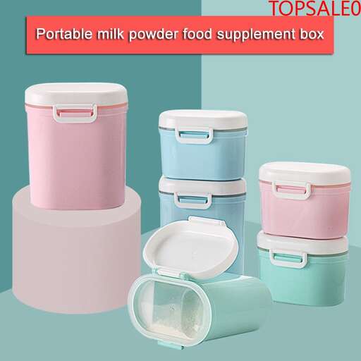 milk in a plastic container