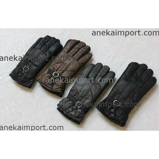 a set of gloves for men.