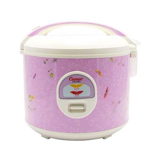 a pink ice bucket with a lid on it.