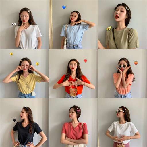 the many faces of a girl