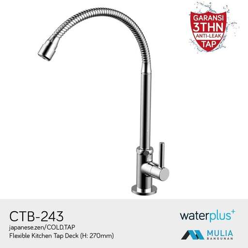 the faucet is a solid solid stainless steel.