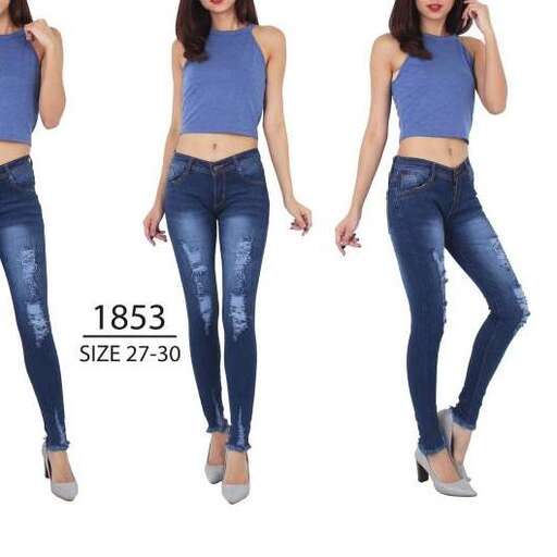 jeans in the style of person