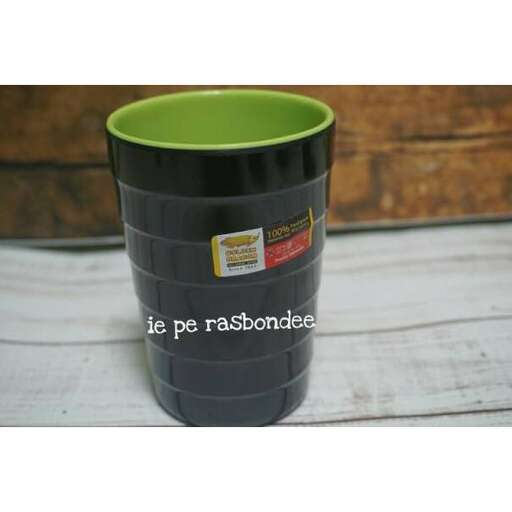 a mug made from a recycled plastic