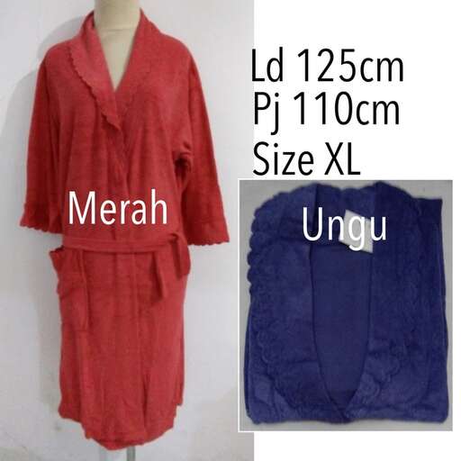 a red dress with a blue lining