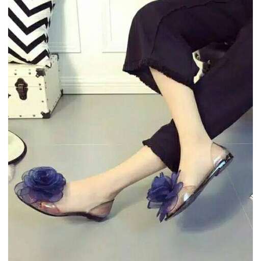 person in a pair of shoes