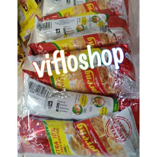 a package of food that is in a plastic bag.