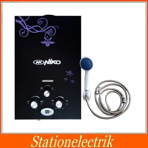 a silver earphones with a blue ball.